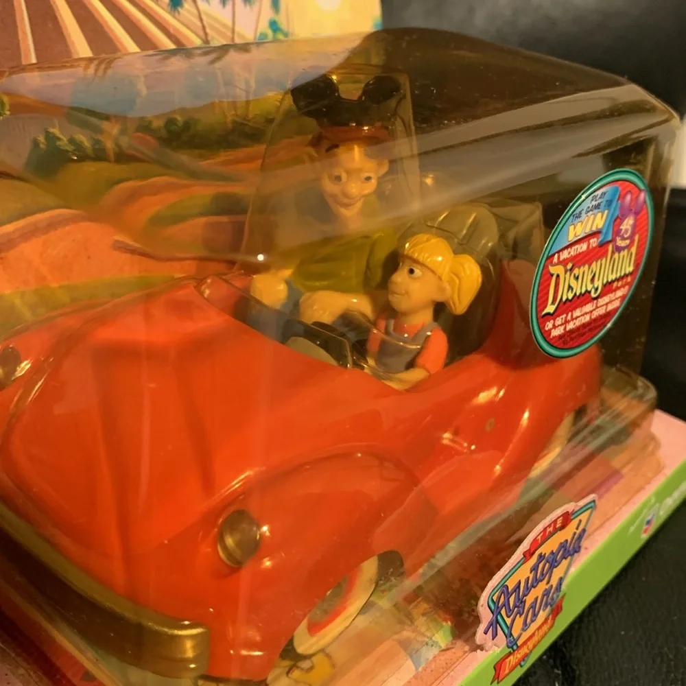 Disneyland Autopia Orange Suzy Collectible Car-Vintage 🆕